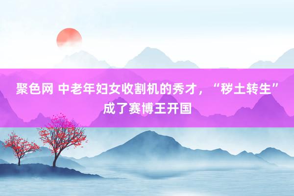 聚色网 中老年妇女收割机的秀才，“秽土转生”成了赛博王开国